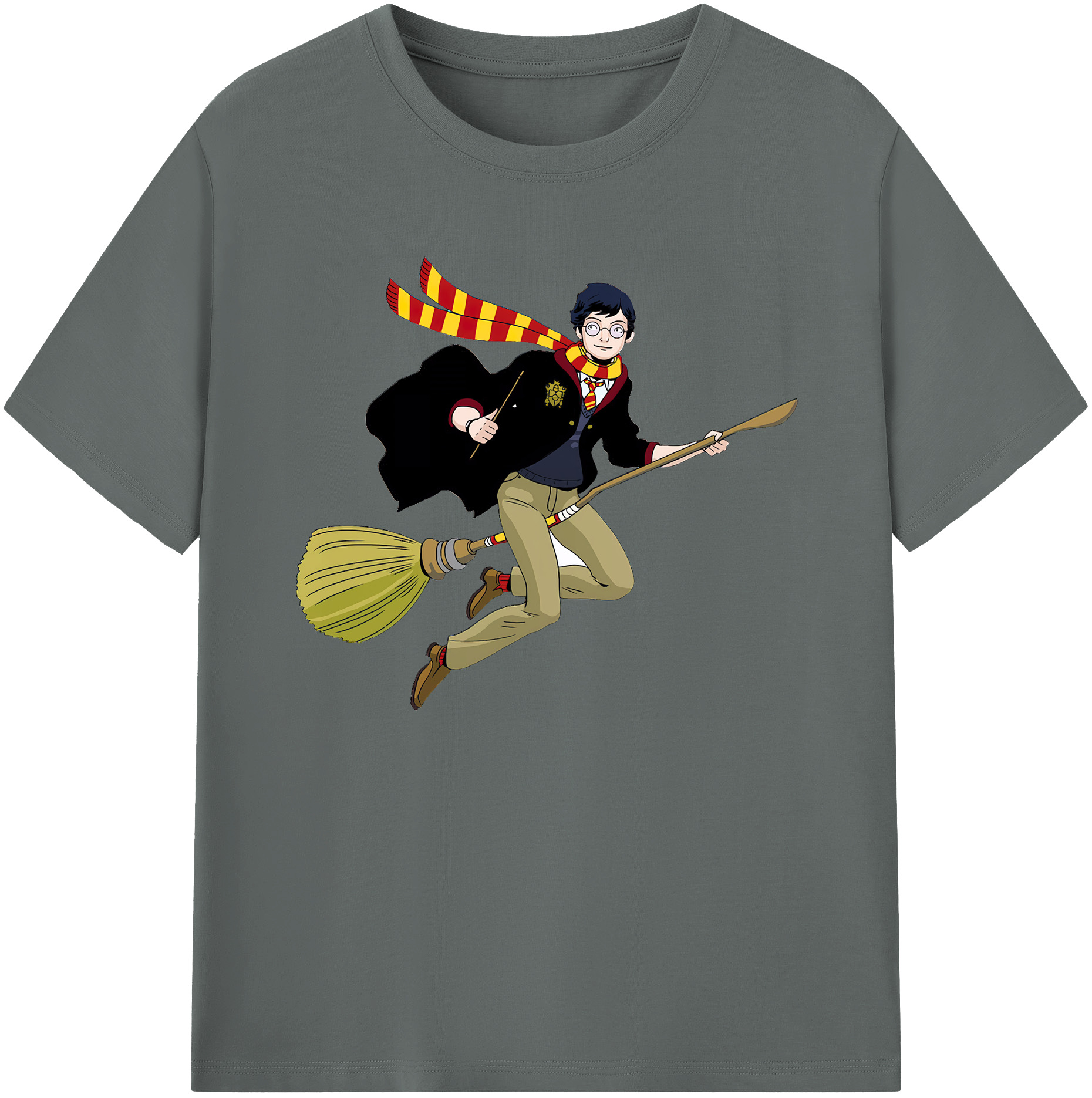 （画像用） Harry Potter ハリー・ポッターシリーズ 綿100％ メンズ半袖Tシャツ｜肌触りやわらか＆通気性